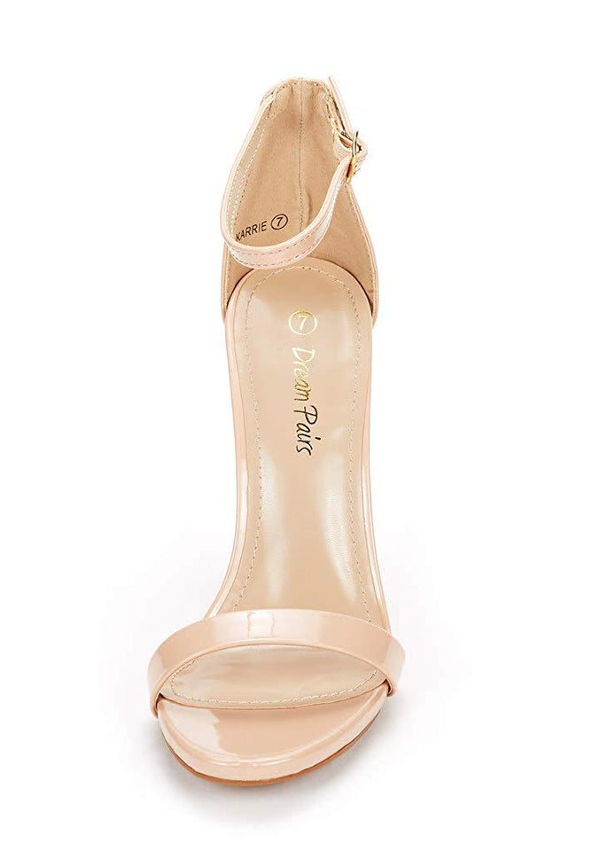 DREAM PAIRS Women's Karrie High Stiletto Pump Heel Sandals