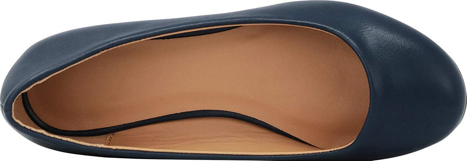 Cambridge Select Women's Closed Round Toe Slip-On Low Wrapped Comfort Wedge