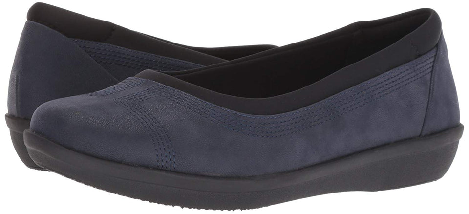 CLARKS Women's Ayla Low Ballet Flat